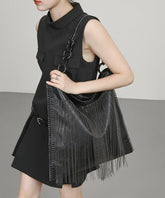 Original Metal Tassel Chain Large Capacity Shoulder Bag